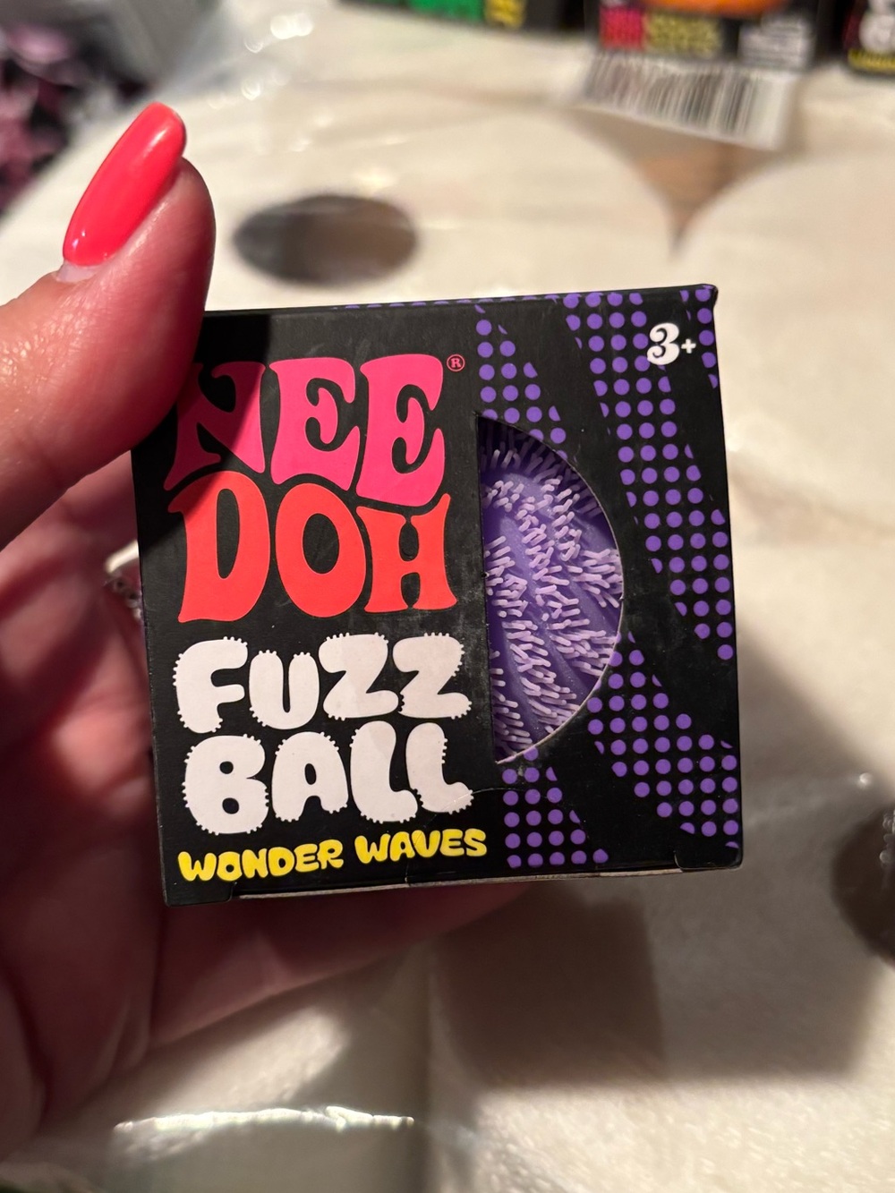ZeeDoh Fuzz Ball - Purple